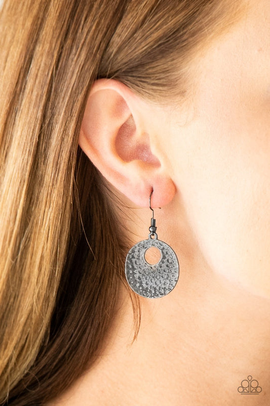 "A Taste For Texture" - Black #3259 - Paparazzi Accessories