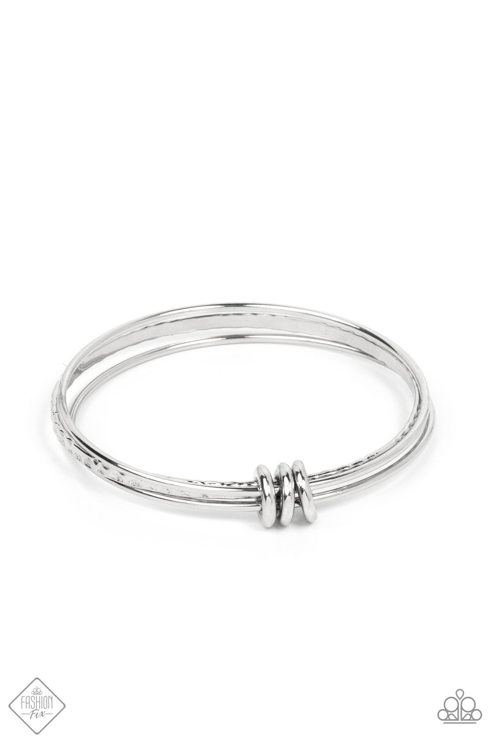 "Bauble Bash" - Silver #3269 - Paparazzi Accessories