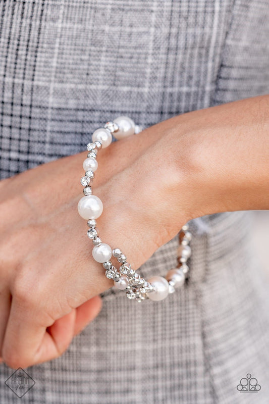 "Chicly Celebrity" - White #1377 - Paparazzi Accessories