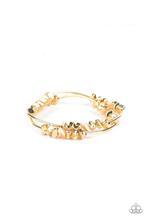 "Get The GLOW On The Road" - Gold #770 - Paparazzi Accessories