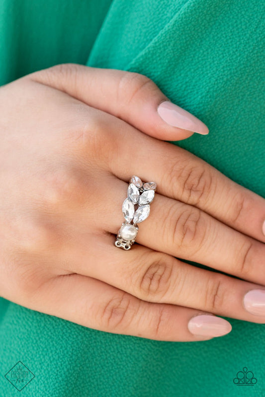 "Majestically Musing" - White #829 - Paparazzi Accessories