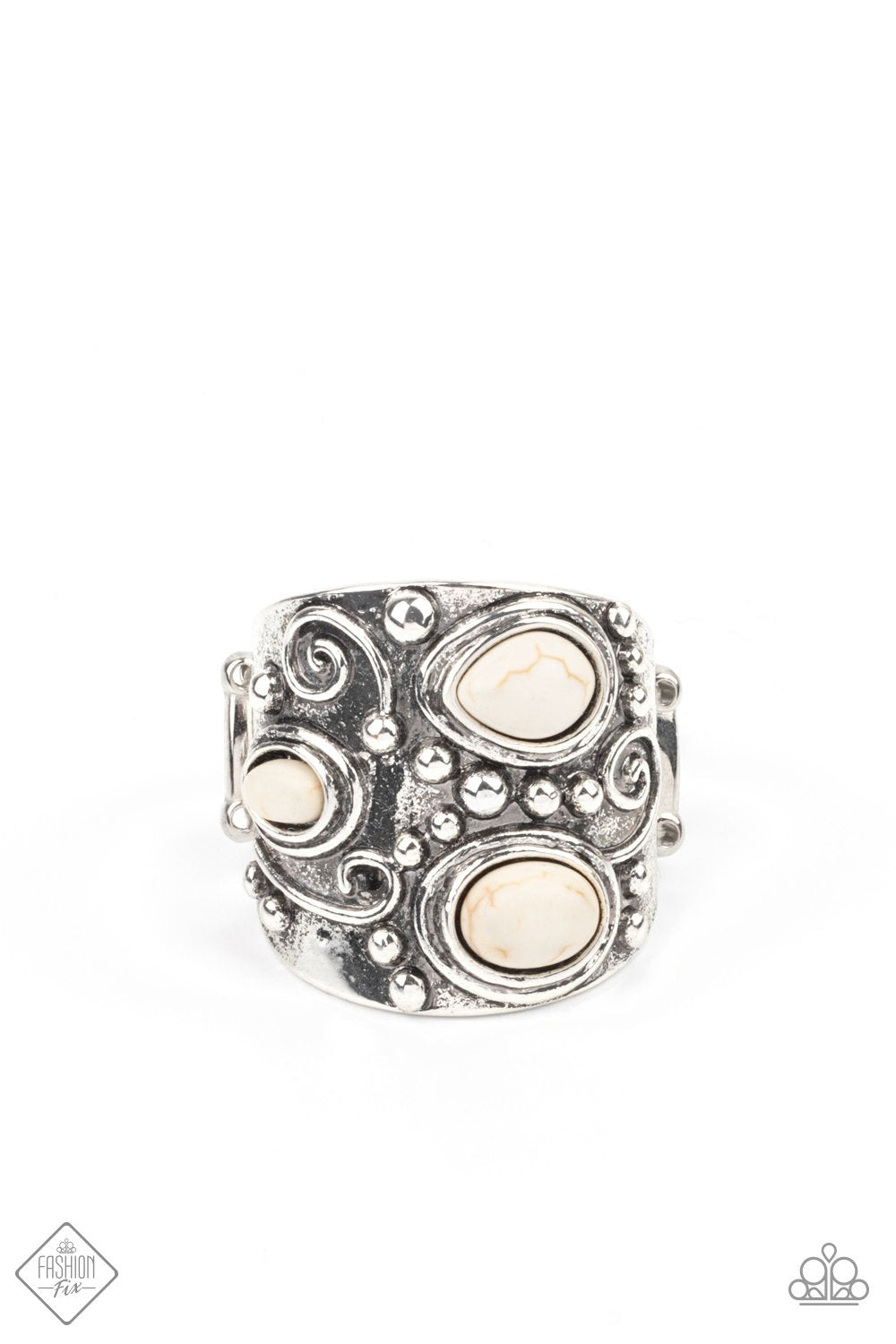 "Modern Mountain Ranger" - White #3109 - Paparazzi Accessories