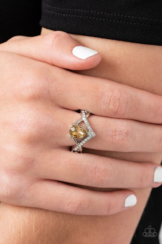 "Remarkable Refinement" - Brown #3036 - Paparazzi Accessories