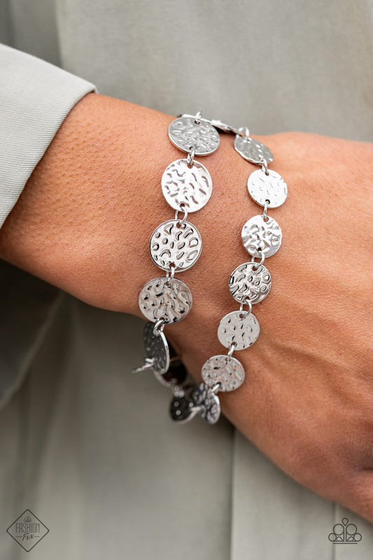"Rooted To The SPOTLIGHT" - Silver #864 - Paparazzi Accessories