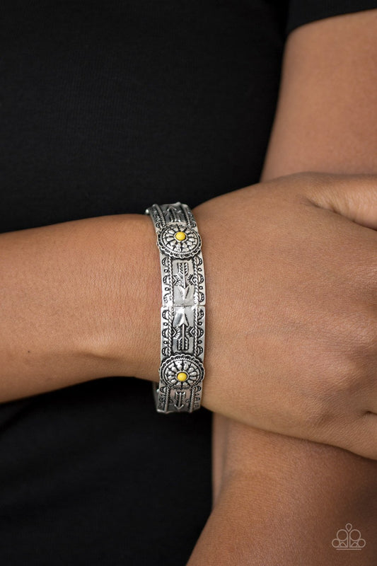 "Southern Borders" - Yellow #1514 - Paparazzi Accessories