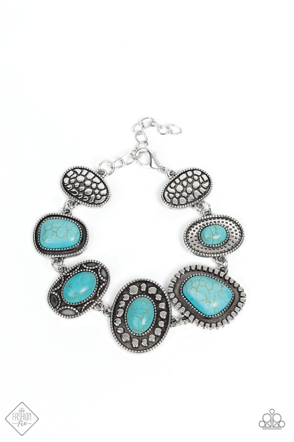 "Taos Trendsetter" - Blue #1016 - Paparazzi Accessories