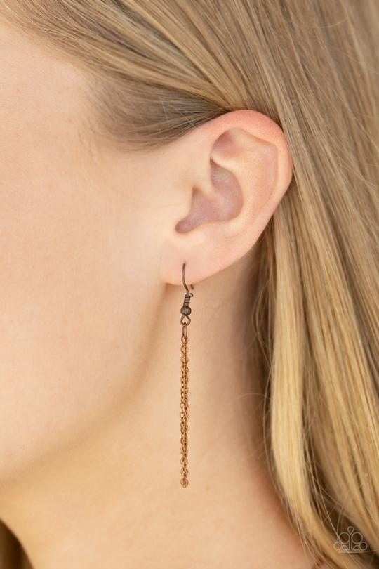 "Totally Tassel" - Copper # 213 - Paparazzi Accessories