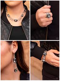 "More of SHAMELESS" - Silver #1095 - Paparazzi Accessories