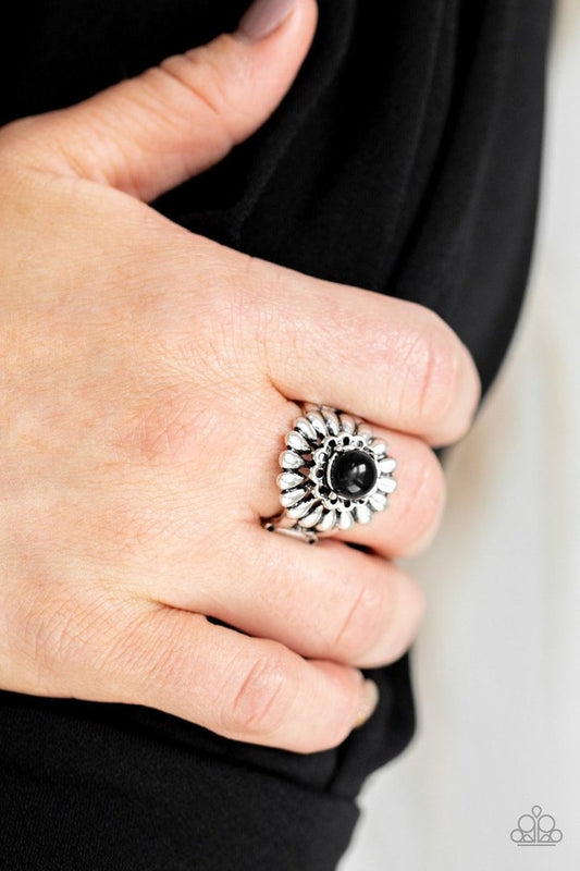 "Poppy Pep" - Black #3313 - Paparazzi Accessories