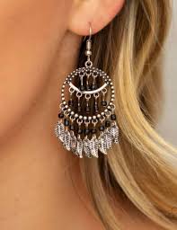 "Herbal Remedies" - Black #1452- Paparazzi Accessories