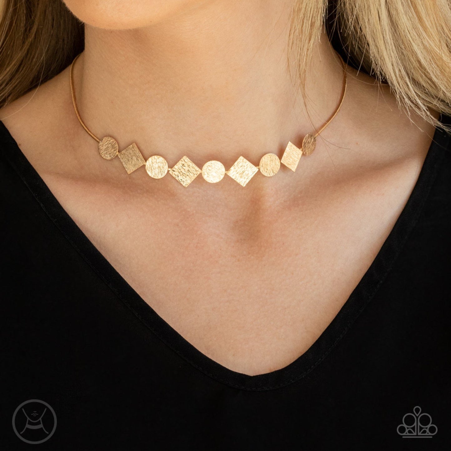 "Don't Get Bent Out Of Shape" -Gold #596 - Paparazzi Accessories