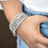 "ICE Knowing You" - Silver #558 - Paparazzi Accessories